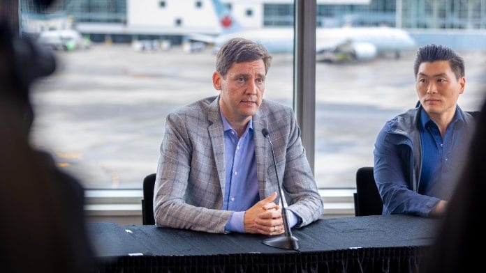 File photo of David Eby, Premier of Canada’s British Columbia | flickr/Province of British Columbia