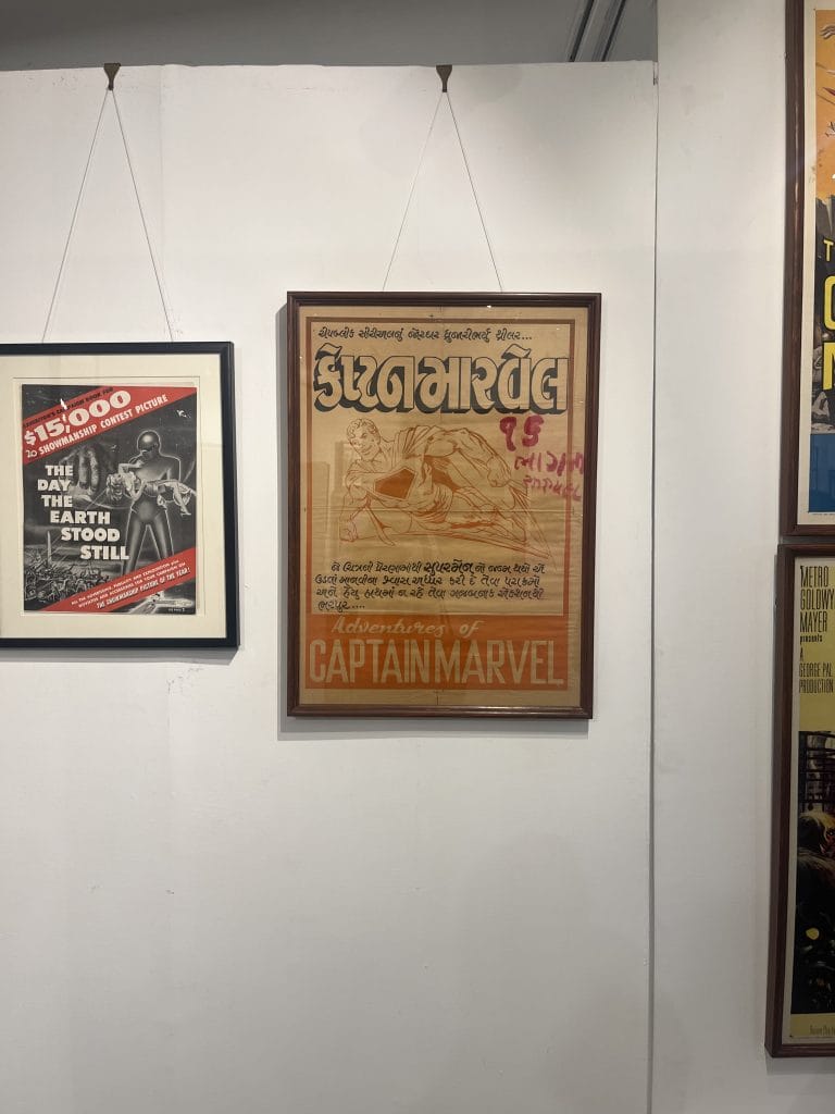 A poster of Captain Marvel from the 1940s in Gujarati | Insha Jalil Waziri, ThePrint