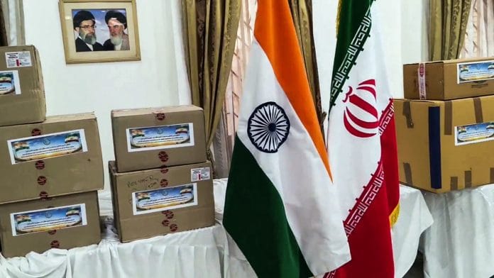 Representational | First shipment of medical aid from India delivered to Iranian Red Crescent Society in Tehran on 18 March 2026 | X@Iran_in_India