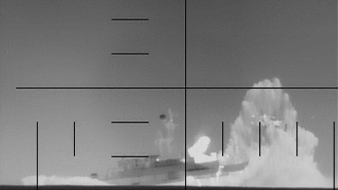 Iranian warship IRIS Dena struck by American submarine | X@DeptofWar