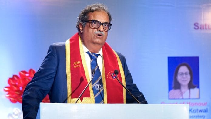 File photo of NMC chairman Dr Abhijat Sheth | ANI