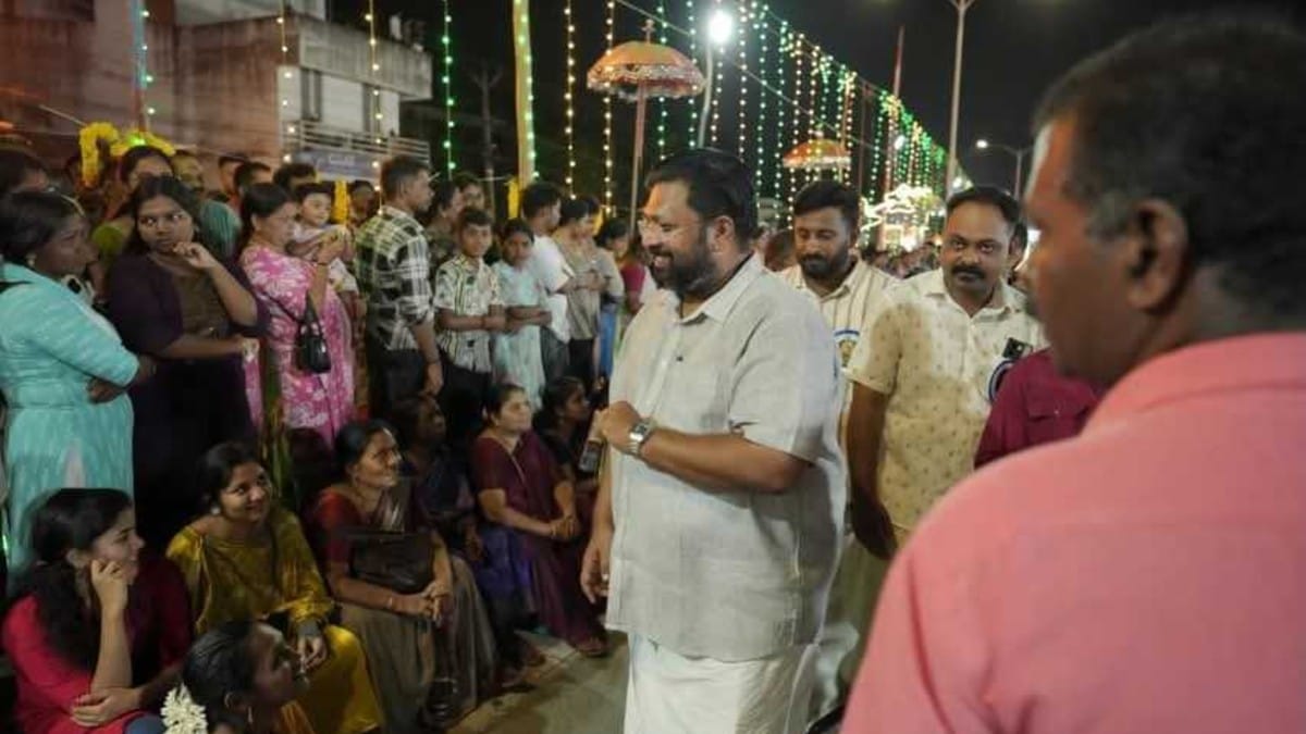 Congress Nemom candidate K.S. Sabarinadhan is a former MLA | Facebook/Sabarinadhan KS