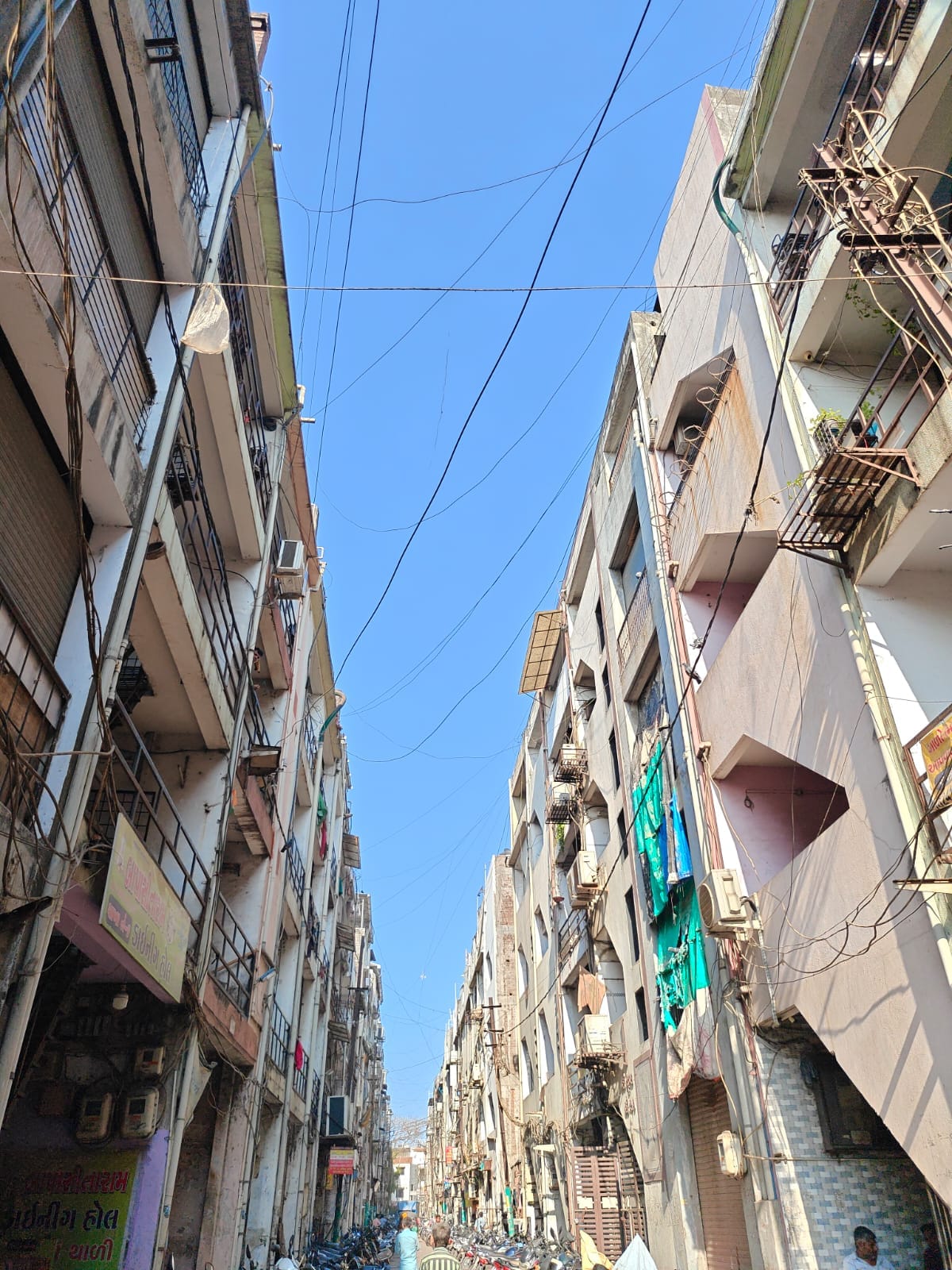 A row of small-scale diamond workshops in Surat | Esha Mishra/ThePrint