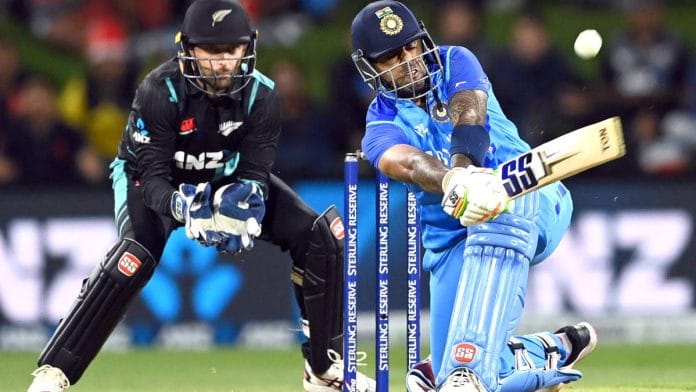 Suryakumar Yadav in action in a match against New Zealand | ANI file photo