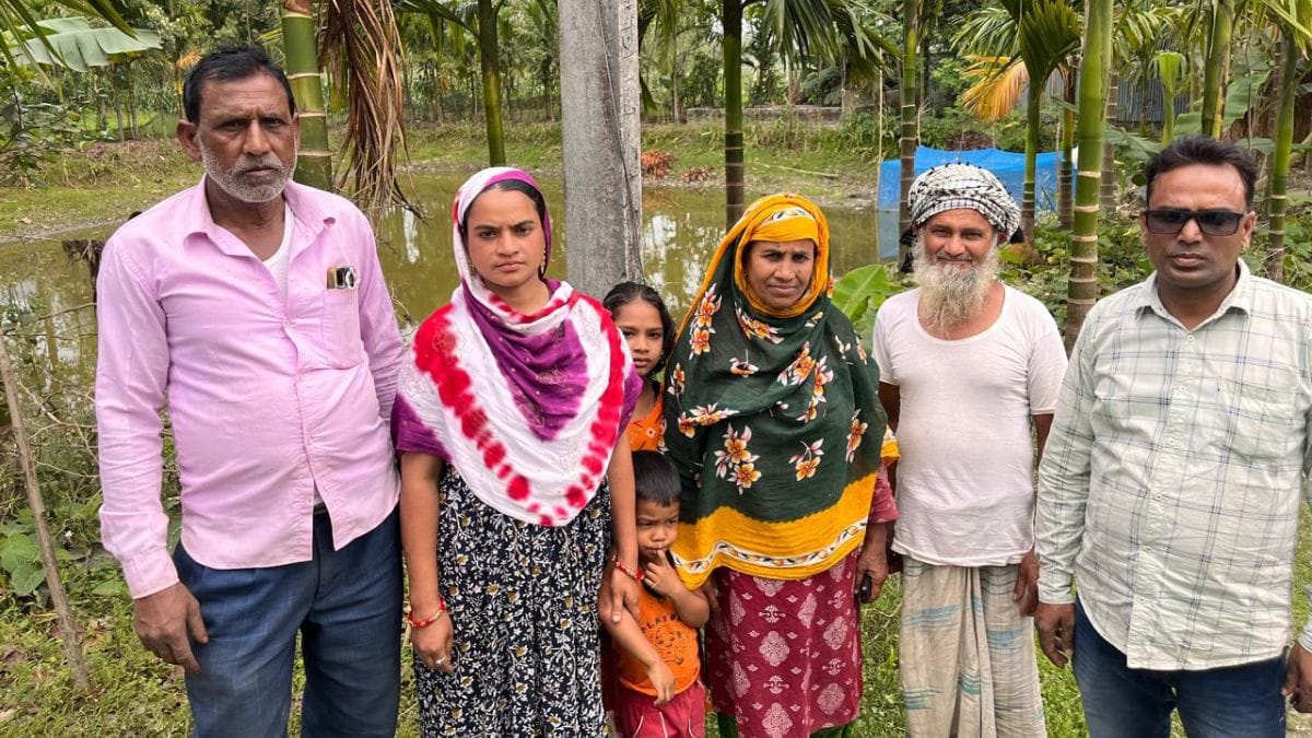 Kabiruddin's family members | Photo: Moushumi Das Gupta | ThePrint