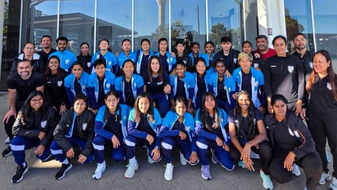 The Indian women's football team