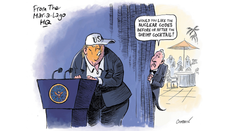 Nuclear war, but make it fine dining & inflation missiles incoming