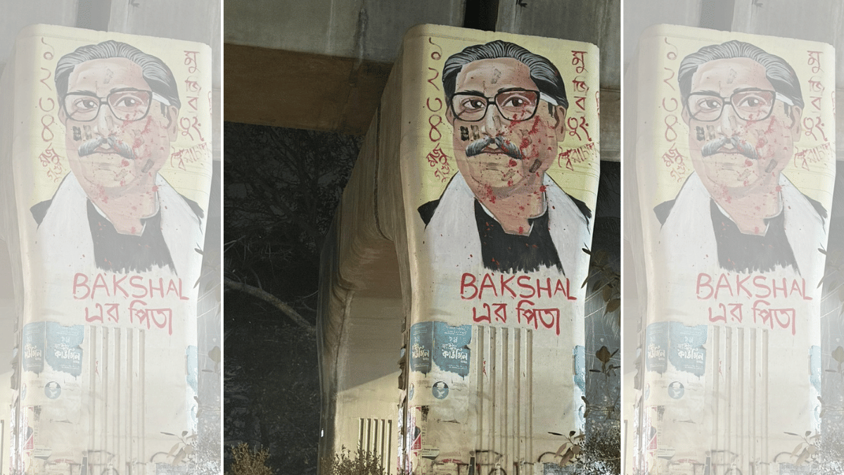 Sheikh Mujibur Rahman, popularly known as 'Bangabandhu', has become a divisive and contested figure in Bangladeshi politics | Debdutta Chakraborty | ThePrint