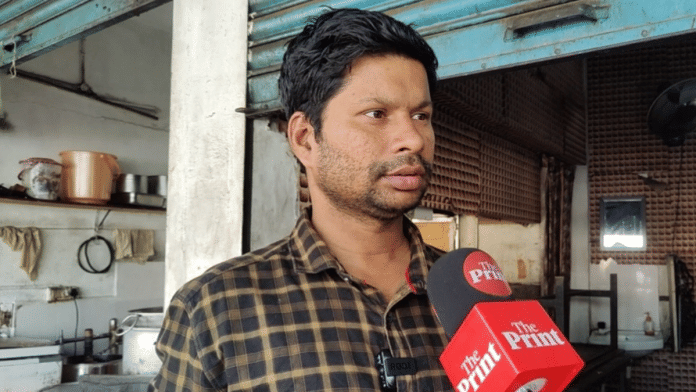 Murugan, who owns an eatery in Chennai's Mount Road, said that the menu was whittled down so that they can continue their business | Shweta Tripathi | ThePrint