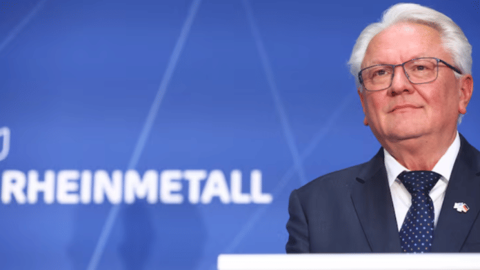 Armin Papperger, CEO of Germany's Rheinmetall AG, had made disparaging comments about Ukraine’s weapons production as unremarkable, likening it to 'playing with Legos.' | Reuters