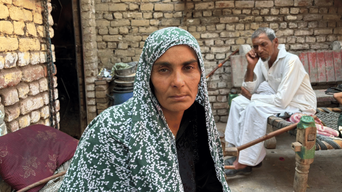 Aamir’s mother and grandfather. | Samridhi Tewari/ThePrint