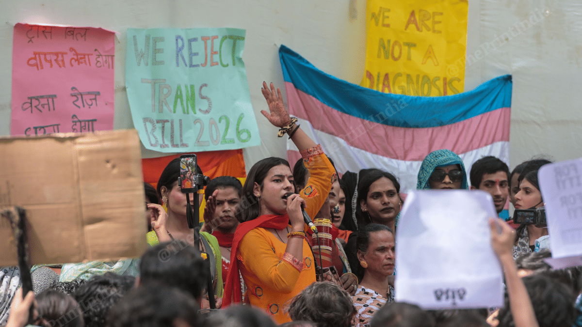 Protesters allege the bill was framd and passed without consulting them. | Suraj Singh Bisht/ThePrint