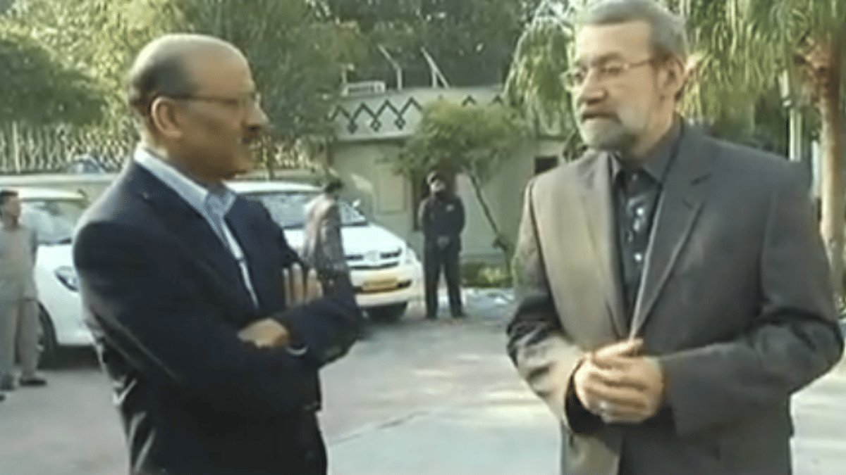 Ali Larijani in conversation with ThePrint Editor-in-Chief Shekhar Gupta in an episode of Walk The Talk recorded in 2013.