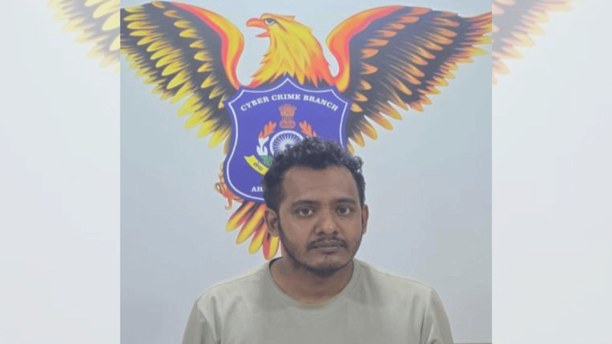 Sourav Biswas, after his arrest. Police say his original name was Michael. He changed it when he moved to India from Bangladesh | Photo: By special arrangement