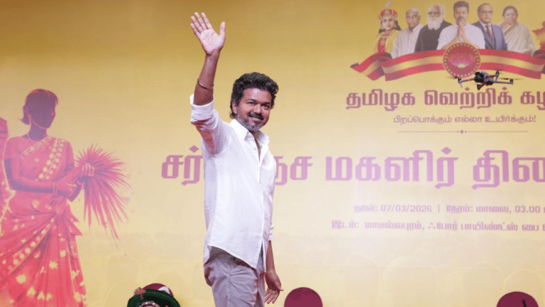 Gold ring, Rs 2,500 a month: TVK’s welfare package for women to outbid rivals ahead of TN polls