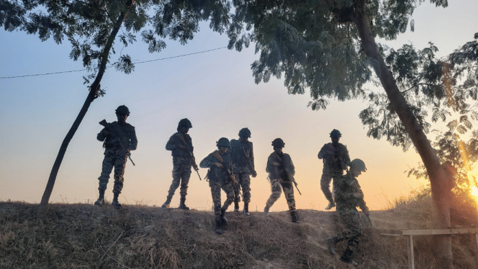 Representational image. | BSF personnel on patrol. | ANI