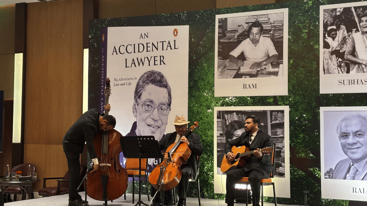 Praise, snake liquor & a pointed question on silence–at former AG KK Venugopal’s book launch event