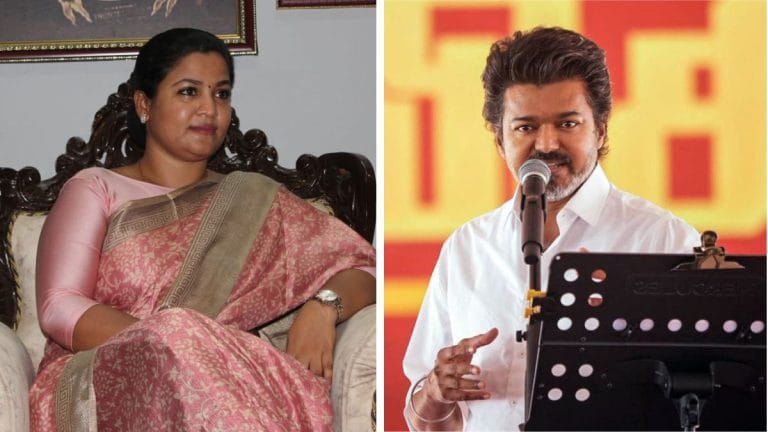 TVK women’s wing leader Ranjana Natchiyaar quits to join DMK; says Vijay ‘did not keep his word’