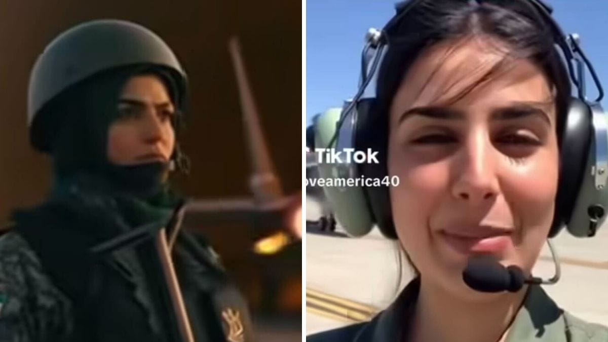 Iranian women in military uniform flooding social media are AI. TikTok bans 52 accounts