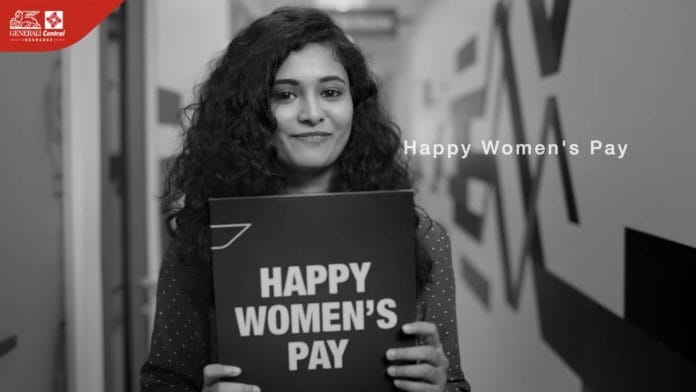 A still from Generali Central Insurance's Women's Day ad