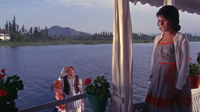 Shashi Kapoor and Nanda in 'Jab Jab Phool Khile' | YouTube