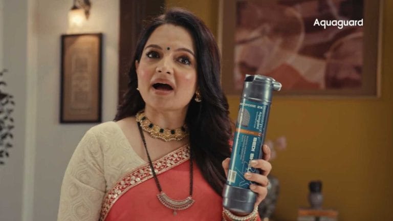 Eureka Forbes ditches the fear formula, ropes in Gopi Bahu for new water purifier filter ad