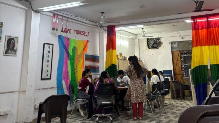 The Garima Greh supports residents with documentation, counselling, HRT, and skill development. Most importantly, it offers them a sense of belonging | Photo: Vitasta Kaul, ThePrint