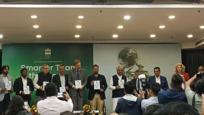 There was a full house at the launch of Siddharth Sinha and Amitabh Kant’s new book Smarter Than the Storm - Championing the AI-Climate Nexus for a Truly Sustainable Future | Akanksha Mishra | ThePrint