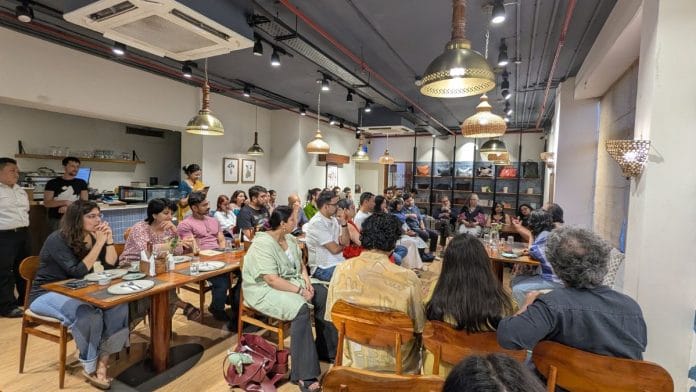 Paromita Vohra was in conversation with journalist Manisha Pande at The Bookshop Inc in Vasant Kunj. | By special arrangement