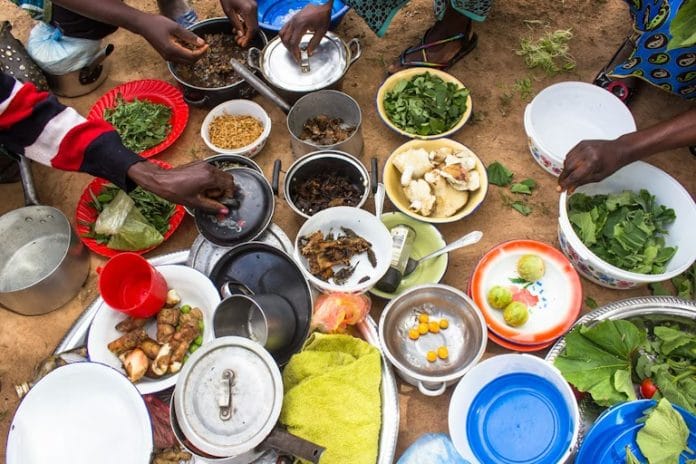 Finding a regular, healthy meal is a hard task for millions. Joe Nkadaani/Wikimedia Commons