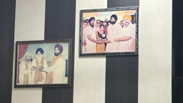 Photos of sarpanch Jarmal Singh at his house in Valtoha village | Photo: Sakshi Mehra