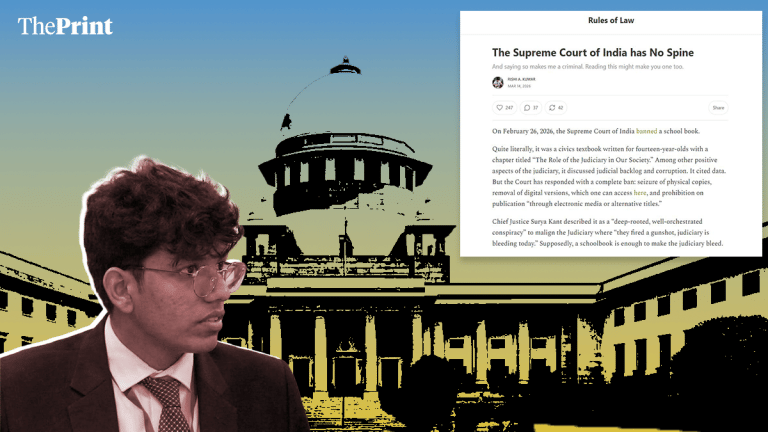 Law student says university wants him to delete post on SC NCERT row—‘ready to face action, court not god’