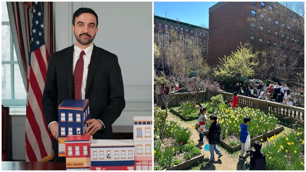 There’s a New York garden at the centre of Zohran Mamdani’s political dilemma