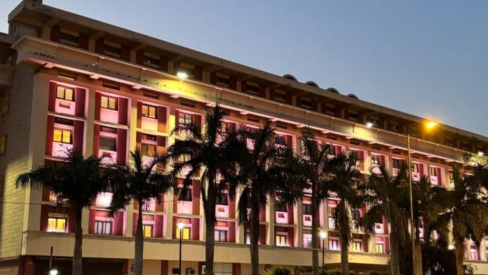 Palm trees have become a staple in the landscaping of government offices, corporate complexes, and upscale housing societies | Vitasta Kaul, ThePrint