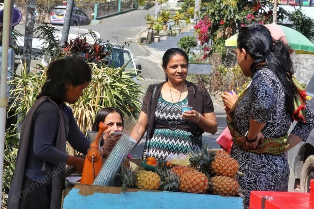 A juice stall in Mawlynnong | Photo: Praveen Jain | ThePrint 