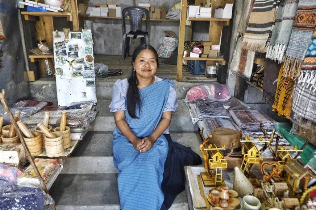 Souvenir shops, cafés, and stalls in Mawlynnong are now all closed on Sundays | Photo: Praveen Jain | ThePrint 