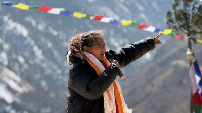 Tashi Lhazom is contesting the 2026 Nepal polls as a first-time candidate to ensure structural changes in remote regions | Image via special arrangement