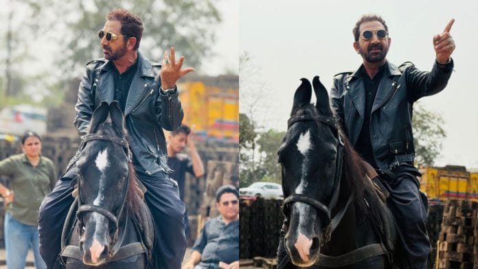 Umpire Anil Chaudhary has made his acting debut with a music video, which has garnered over a million views on YouTube within weeks | Images via special arrangement