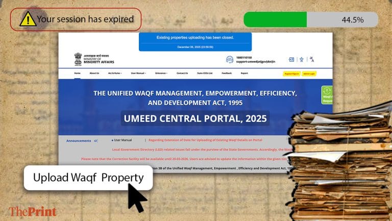 3 months past deadline, India’s waqf mapping is only at 44%. Umeed portal is ‘stressing’ out staff