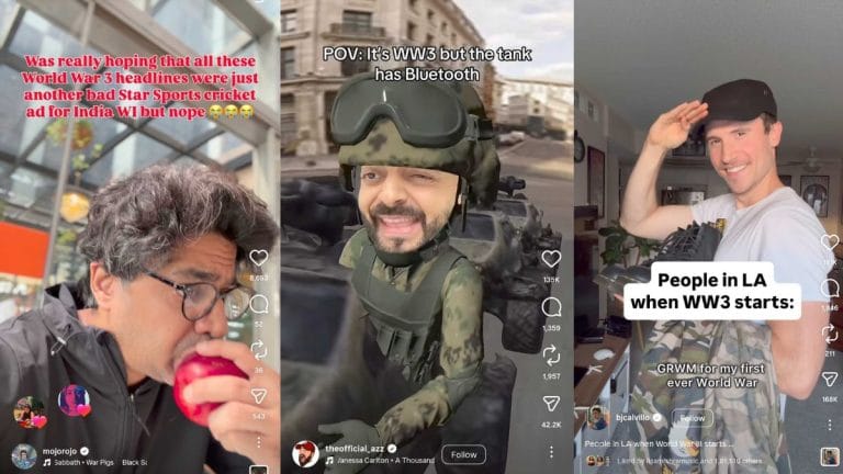 WW3 is on Instagram. It’s all doomscrolling, memes and outfit ideas