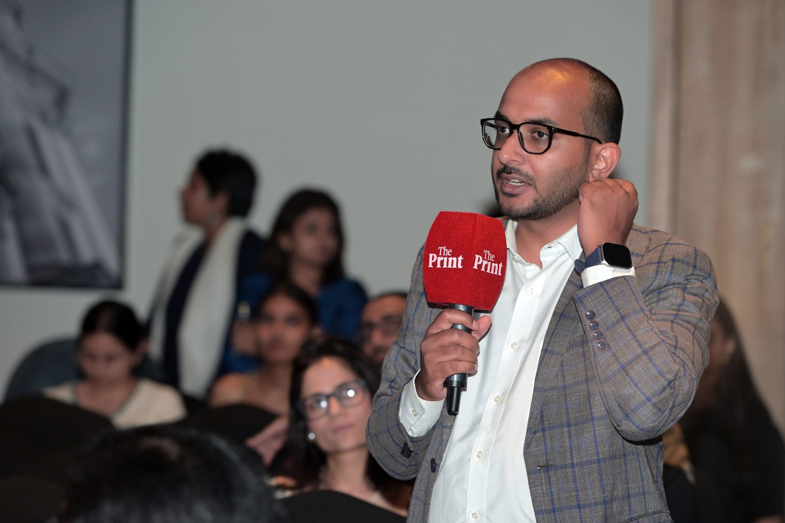 Keshav Padmanabhan, Principal Correspondent (Diplomacy and Foreign Policy), ThePrint, has a question for the chief guest | Suraj Singh Bisht | ThePrint