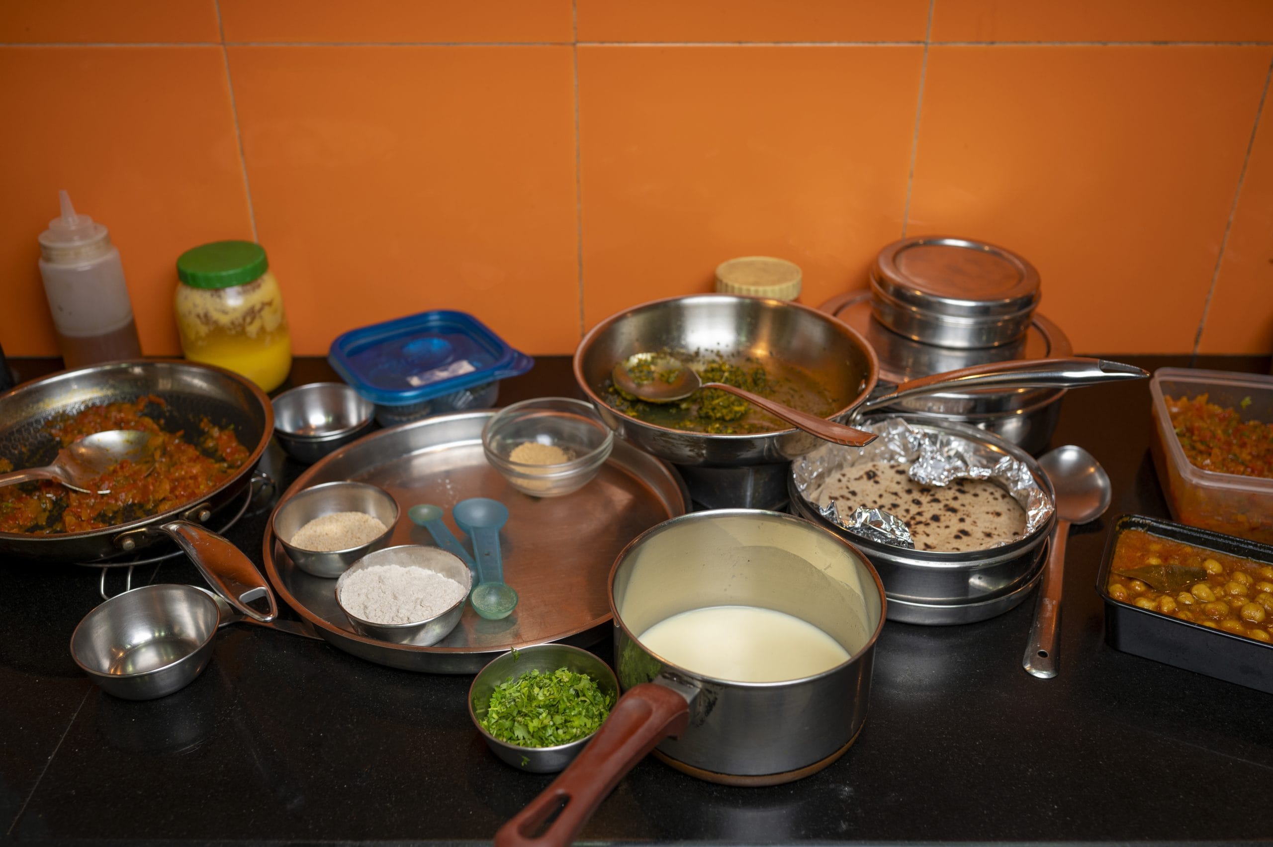 A glimpse of some of the food prepared in Reshma Sanghi’s house. | Reshma Sanghi 