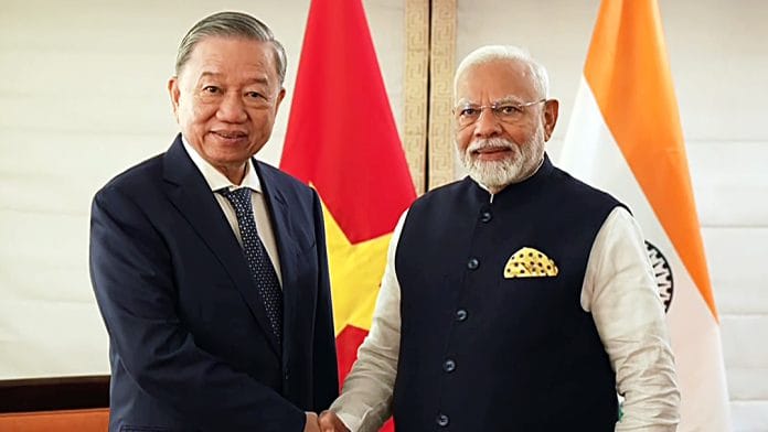 File photo | Prime Minister Narendra Modi with Vietnamese President To Lam during a bilateral meeting, in New York on Monday | ANI