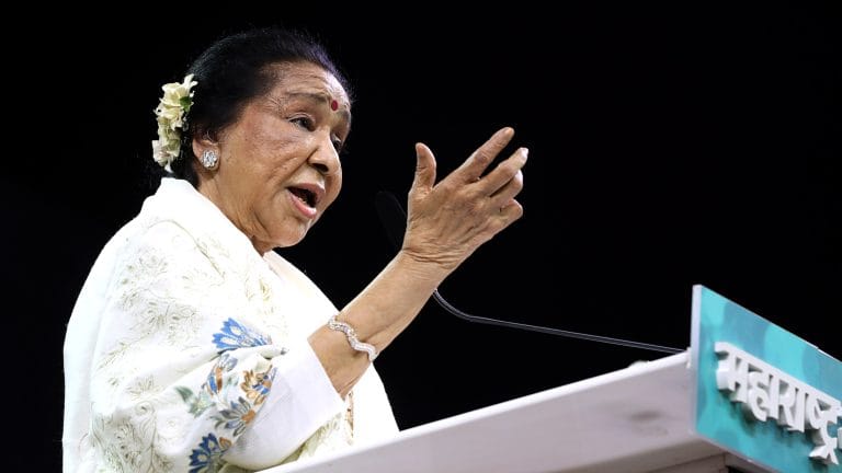 Asha Bhosle’s last album was with British band Gorillaz. She was a trailblazer