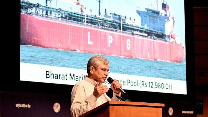 Union Minister Ashwini Vaishnaw speaks during a Cabinet briefing, in New Delhi on Saturday. | ANI Photo/Jitender Gupta