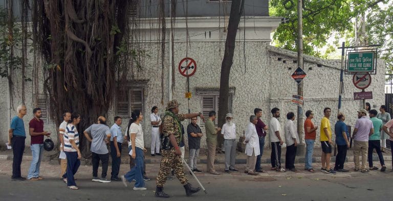 90% turnout till 5 pm in second phase of polling in West Bengal