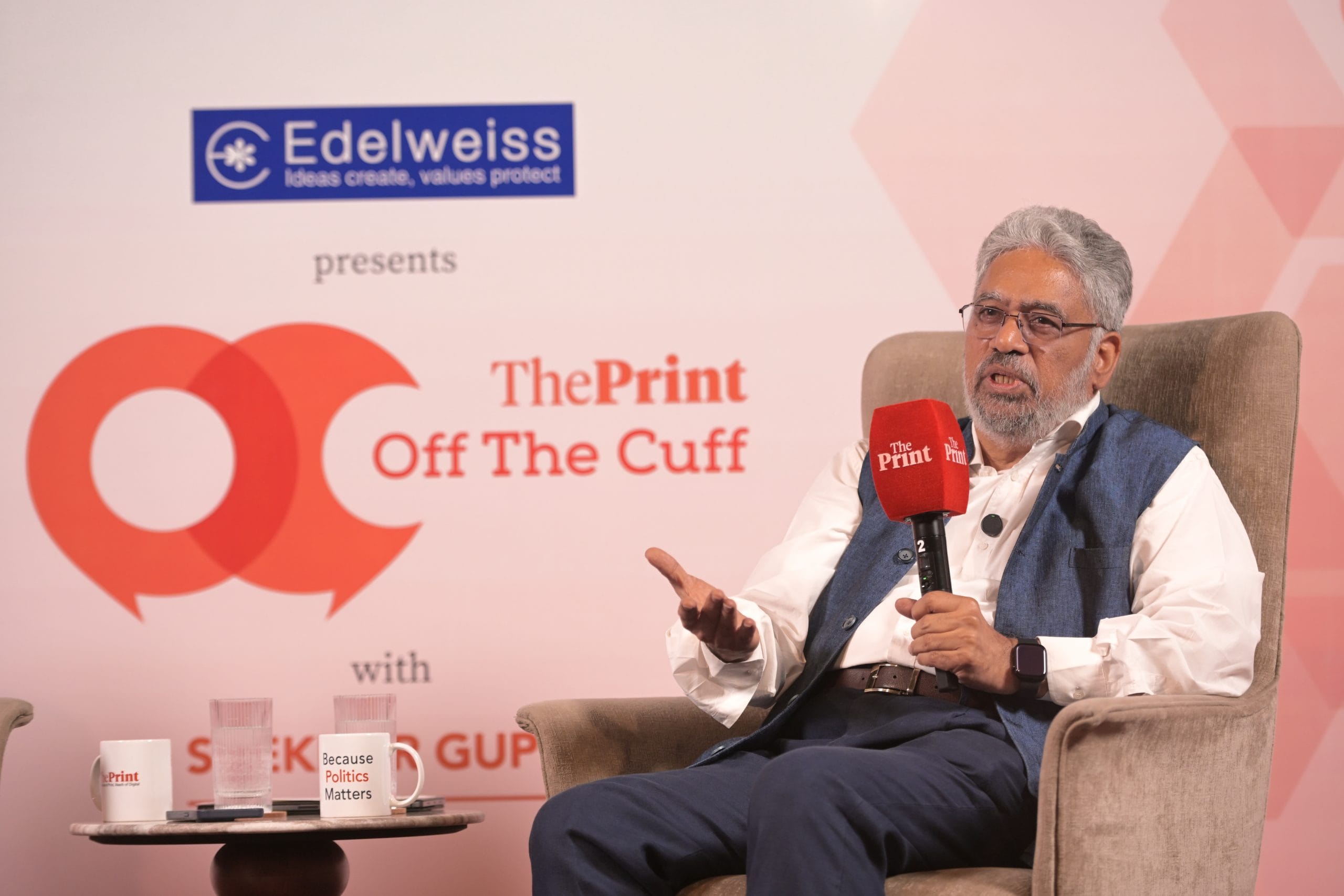 Professor C. Raja Mohan, foreign policy analyst.| Suraj Singh Bisht/ThePrint 