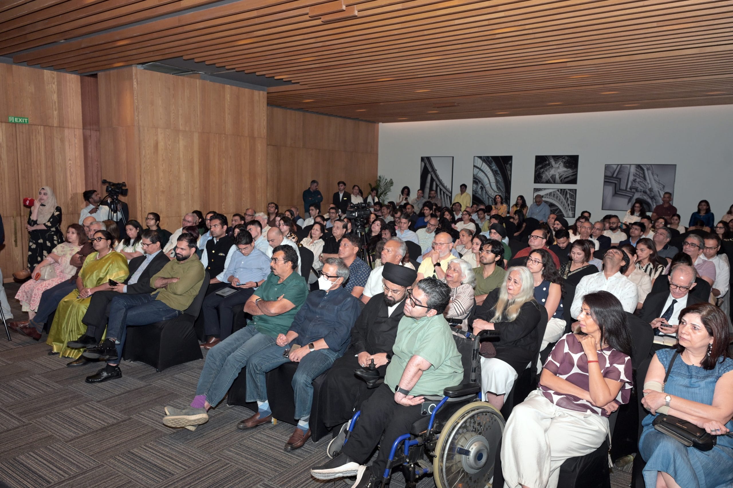 Audience hears the discussion at the ThePrintOTC | Suraj Singh Bisht | ThePrint