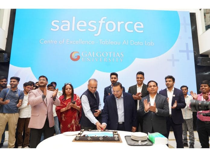 Salesforce and Galgotias University Launch Centre of Excellence - Tableau AI Data Lab to Build Industry Ready Data Talent