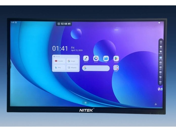 NITEK Launches Next-Generation Interactive Flat Panel Running Android 16 -- A First for Gujarat